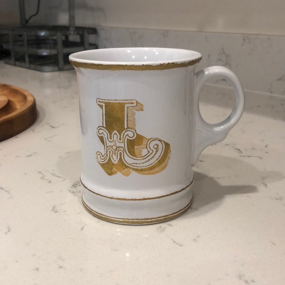 Williams-Sonoma “L” coffee mug